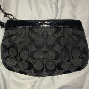 Coach Signature Wristlet
